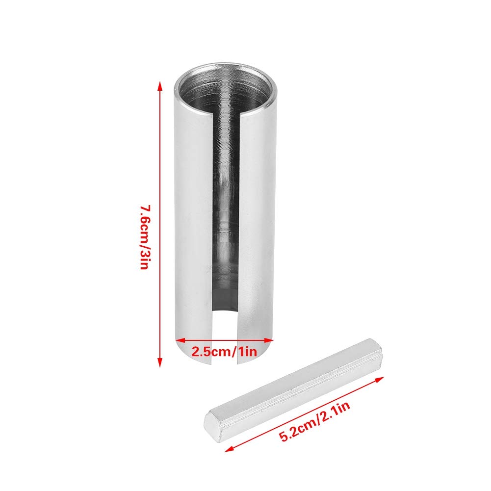 Crankshaft Adapter, 7/8 to 1 Inch Crank Shaft Sleeve Adapter with